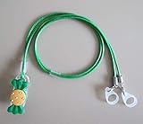 BTE Hearing Aids Clip Safty Protection Accessory @ Replaceable Silicone Loop(Candy Green)