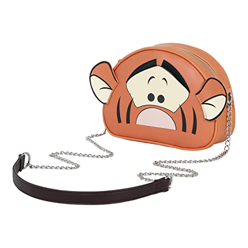 Disney Winnie The Pooh Tiger Face, Bolso Heady, Naranja