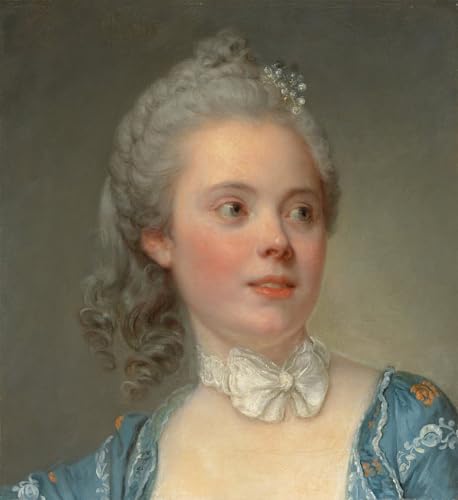 Peinture Décorative Portrait de femme Greuze Tableaux Toile Affiches d'Art 60x90cm