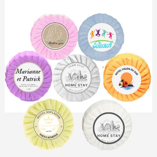 Savons Personnalisés de 20g avec Logo pour Sublimer les Salles de Bain de Vos Clients