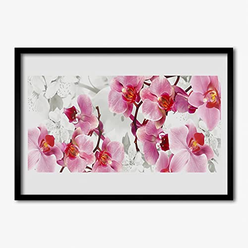 Image photo salon nature et plantes avec l'affiche encadrée Tulup 100x70