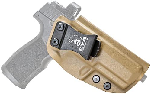 CYA Supply Co.- Optics Ready IWB Holsters - Multiple Fits Sig Sauer P322 - Flat Dark Earth - Veteran Owned - Made in USA