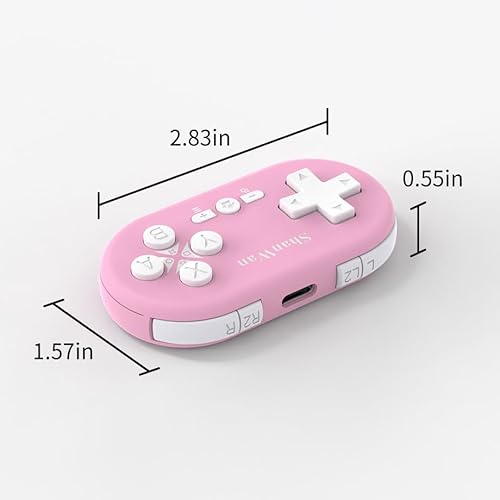 ShanWan Mini contrôleur de jeu Bluetooth sans fil pour Switch Windows Android iOS et PS 4 - vue 2