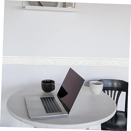 ORFOFE 1 Rolo De Bordas De Parede Descasque E Cole Fitas De Borda Xpe Espuma Guarnição 3D