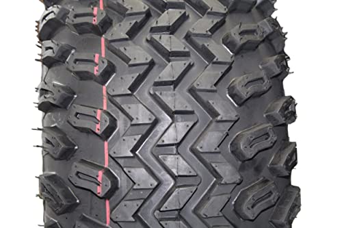 22X11.00-8 With 8X7 Matte Black Wheels For Golf Cart (Set Of 4) #TOP6