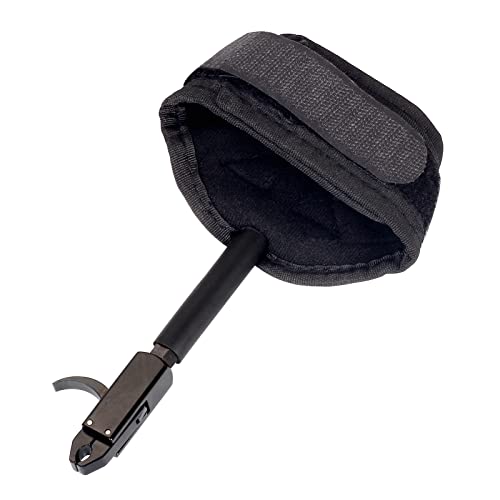 Sopoger Archery Bow Release For Compound Bow Youth Bow Release Adjustable Bow Release Thumb For Adults Kids Hunting Shooting Accessories (Black) #TOP3