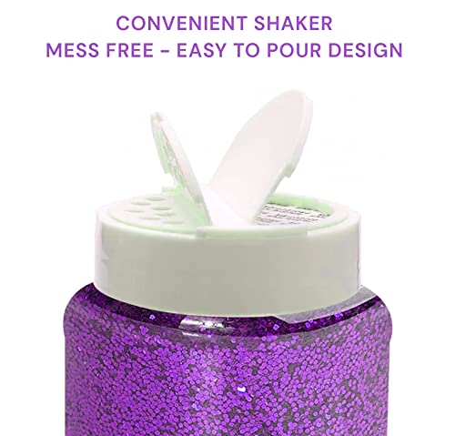 Glitter – 1 Lb Purple Glitter – Glitter For Resin, Glitter For Crafts, Fine Glitter For Scrapbooking – Ultimate Bulk Craft Glitter For Tumblers #TOP1