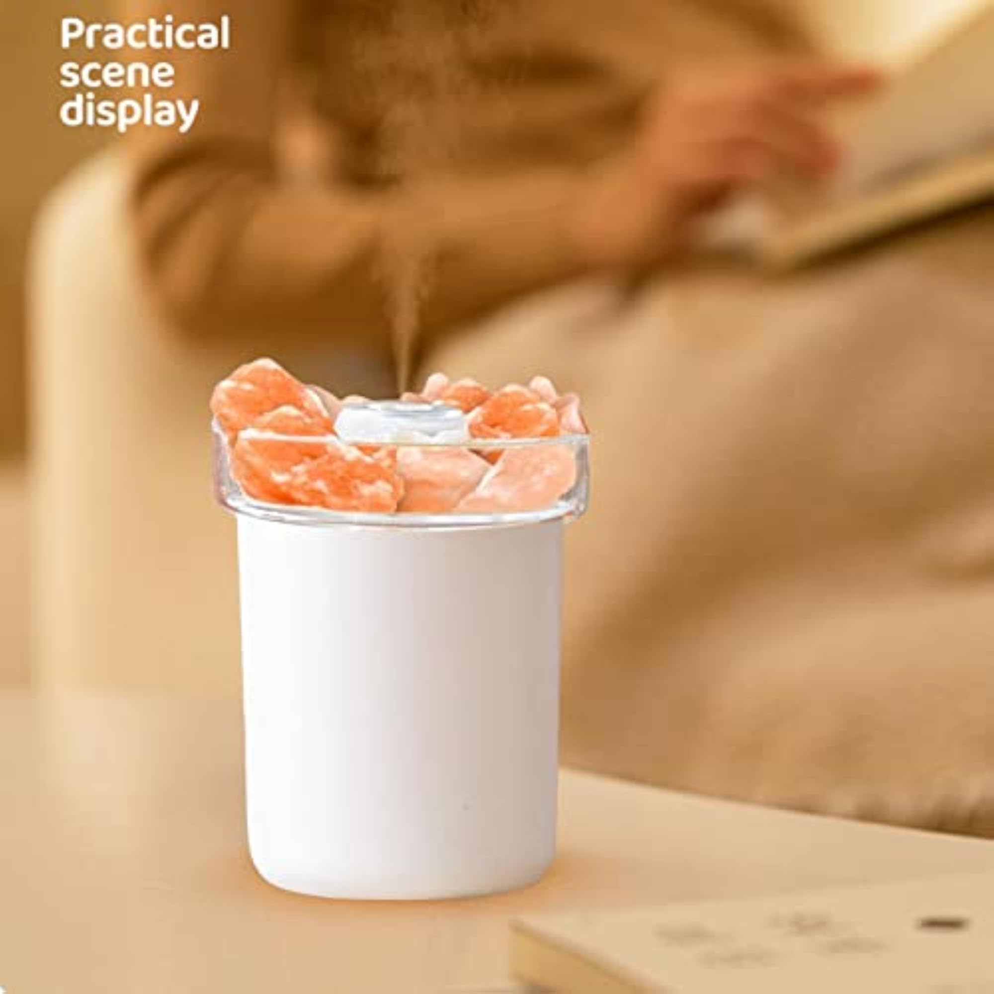 Aromatherapy Himalayan Salt Lamp Mist Humidifier