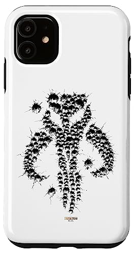 Coque iPhone 11 anti-choc Star Wars avec symbole Mando