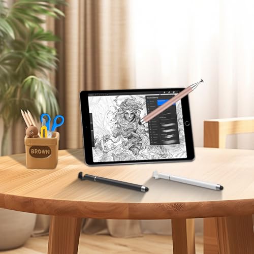 Stylet 3 en 1 compatible iPad iPhone et tablette tactile Android - 6