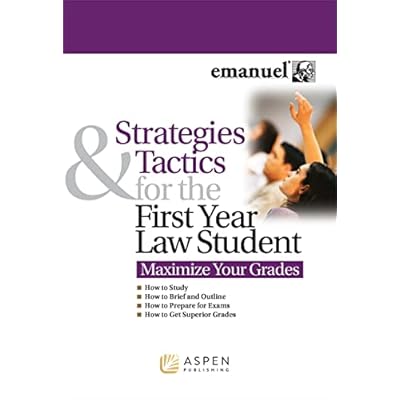 Strategies Tactics First Year Law Student
