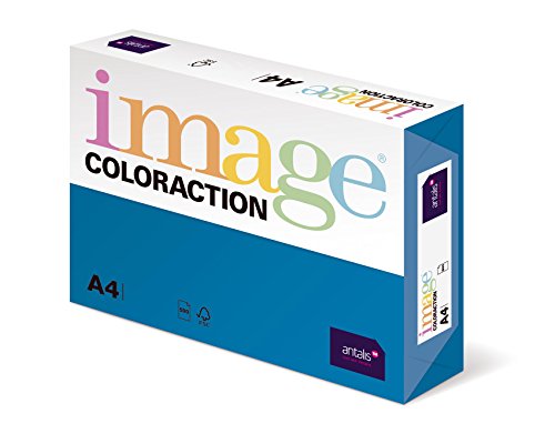 Coloraction Antalis 838A 160S 36 Papier A4 160 g/m² Bleu foncé (Import Allemagne)