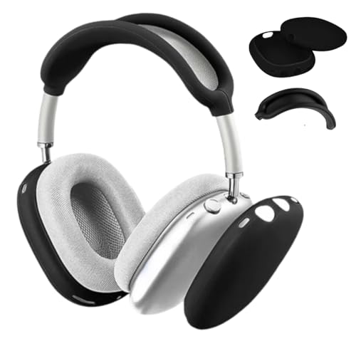 Kit Capa Case de Silicone Luva De Proteção Escudo Para Fone de Ouvido + Capa Para Tiara Headband Com