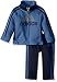 adidas Little Boys' Tricot Jacket and Pant Set, Bright Blue, 6