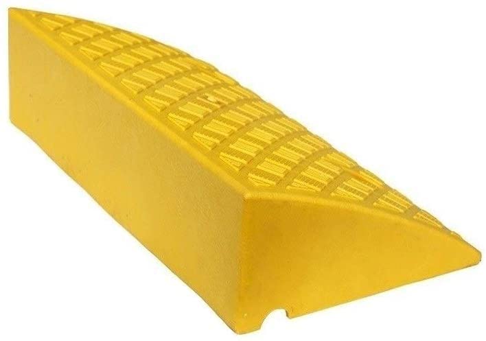 Rampas para sillas de ruedas con diseño antideslizante de color para umbrales de 7-14 cm