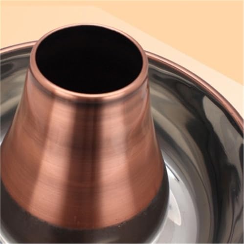 Olla Hot Pot para cocinar con carbón acero inoxidable 36cm miniatura 5