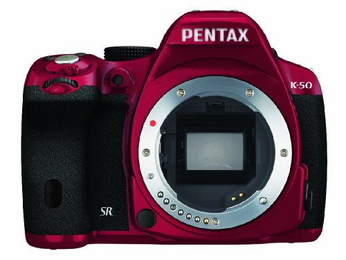 RICOH デジタル一眼レフ PENTAX K-50 ボディ レッド/ブラック 016 K-50 BODY KIT RED/BLACK 016 11053
