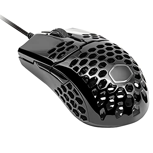 Mouse Gamer Cooler Master MM710 Black Glossy Ultralight Sensor PixArt PMW3389