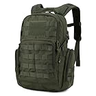 Mardingtop Small Tactical Backpack,Military Molle Backpack,25L Backpack for Hiking Motorcycle Camping Trekking Traveling