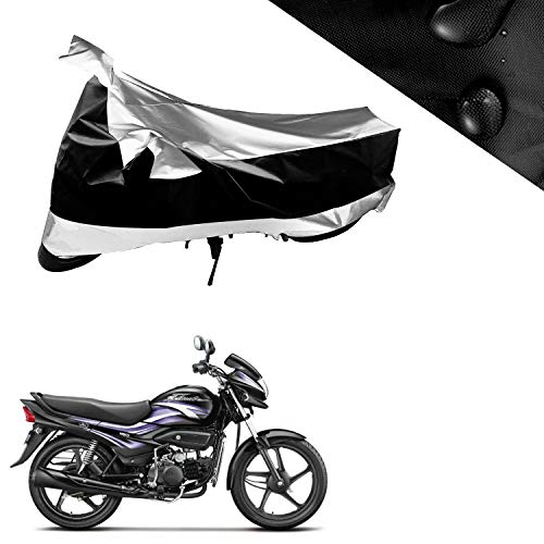 Image of Kandid Silver Waterproof Bike Cover for Hero Super Splendor