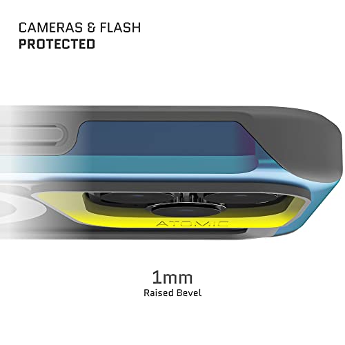 Ghostek Atomic Slim Iphone 14 Pro Max Magsafe Case Iridescent Holographic Design Aluminum Bumper With Protective Clear Mag Magnetic Back Designed For 2022 Apple Iphone 14 Promax (6.7 Inch) (Prismatic) #TOP2