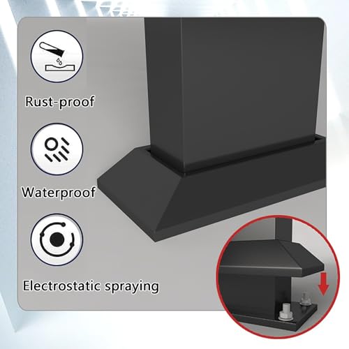Support de borne de recharge pour véhicule électrique blanc