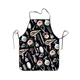 UJEAVETTE Hairstylist Apron Comfortable Multiuse Cooking Apron For Barbecue Salon