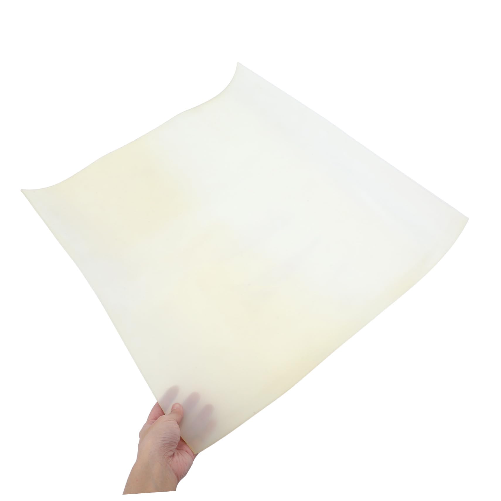 Zerodeko Hitzebeständige Silikonplatte für Selbstgemacht und Dichtungen Beige Robust Schockabsorbierend Zuverlässige Abdichtung für Mechanische Geräte