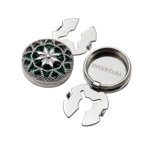 Neertara Button Cover Vintage, Green - Decorative Vintage Design Round Button for Shirts Jackets Blazers - Fashion No Sewing Accessory (1 Pair)-picture-38