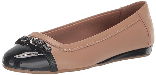 Anne Klein Womens Embellished Faux Leather Moccasins