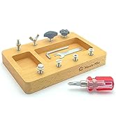 Amazon | ねじ回し MonteMia モンテッソーリ教師監修 教具