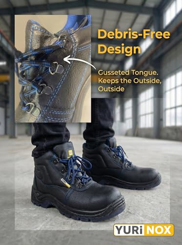 Image of Boots Unionshoes - Composite Safety Toe - Breathable and Light Weight - Utility Boots for Construction and Warehouse