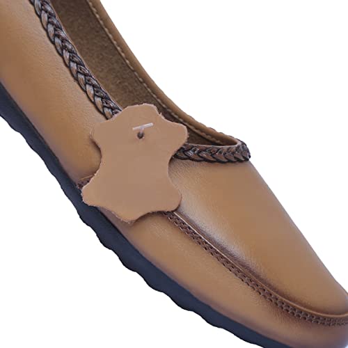 Image of Zoom Shoes Leather Casual /Formal Bellies for Women /Girls Adults Super Comfortable with Lightweight and Slip Resistant Sole A-116