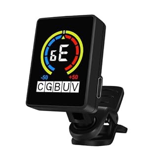 RJSQAQE Accordeur de Guitare Portable, métronome numérique, Clip Micro pour Guitare chromatique, Basse, Violon, ukulélé, 440Hz, pièce 1 - Les Beatles, Paul McCartney, John Lennon, RIngo Starr, George Harrison