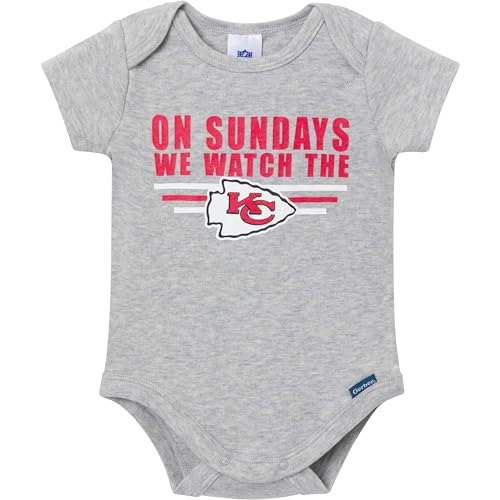 Image of Gerber NFL Baby Boys 3-Pack Onesie Bodysuit