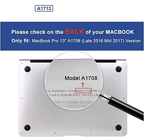 Image of WISTAR Laptop Battery A1713 A1708 Replacement Battery for MacBook Pro 13-inch A1708 (Late 2016,Mid 2017 Years)