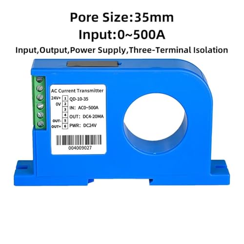 Transmetteur de courant AC 0-300A isolant et précis pour automate programmable