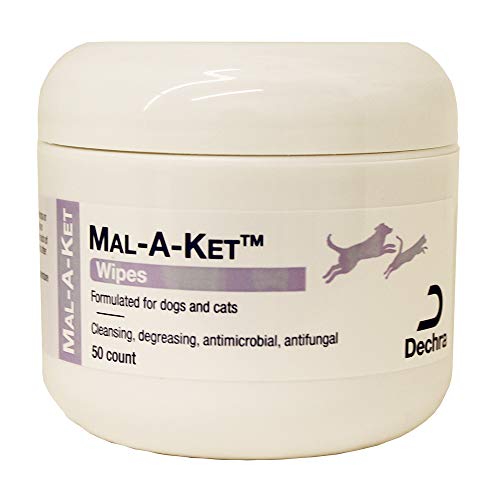 Dechra Mal-A-Ket Wipes for Dogs & Cats 50 Ct