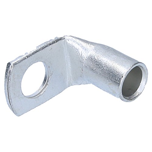 Cosse de câble tubulaire en cuivre étamé 70 mm² M12 Cembre A14-L12 coudée à 90° premium