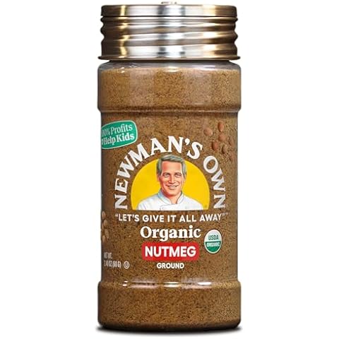 Newman's Own Organic Ground Nutmeg Cover