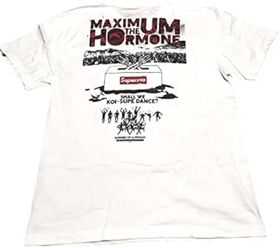 【おまけ付き】マキシマムザホルモン　観音Ｔシャツ 　WHITE　Ｌ Size Amazon | [ミミカジル] マキシマムザホルモン オフィシャルグッズ ヤバ