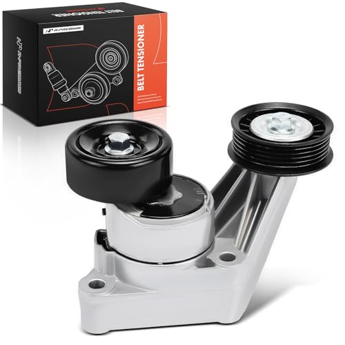 A-Premium Belt Tensioner Assembly with Pulley Compatible with Buick Park Avenue 1996-2005 3.8L, Riviera 1996-1999 3.8L & Oldsmobile 88 1996 3.8L, LSS 1996-1999 3.8L & Pontiac Bonneville 1996-2003 3.8L