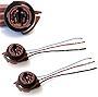iJDMTOY (2) 3156 3157 Pre-Wired Harness Sockets As Repair, Replacement, Install LED Bulbs Compatible With Turn Signal Lights, DRL Lamps or Brake/Tail Lights