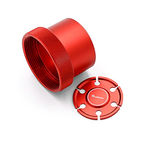 Barrow D5 Pump Heatsink Top Kit, Red