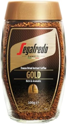 Segafredo Zanetti Gold Freeze Dried Instant Coffee 100g