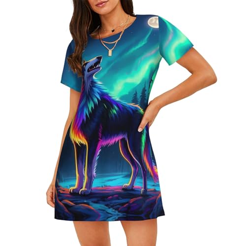 Robe de nuit femme spacieuse contre l'inconfort nocturne