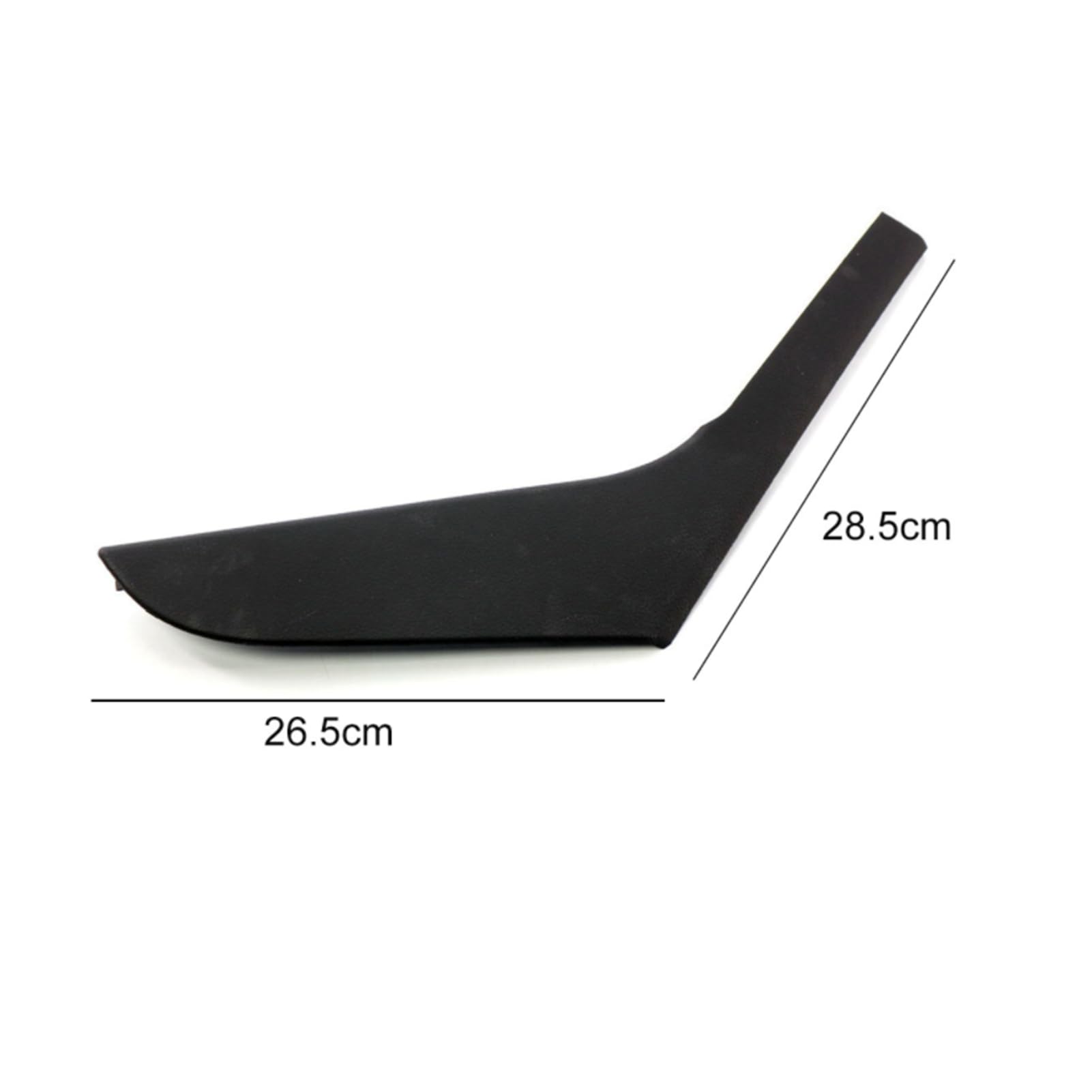 Viviance Porta interna nera sinistra maniglia destra Rivestimento compatibile con VW Golf 6 MK6 2009-2013 - Sinistra e destra