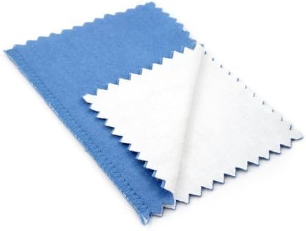 Sterling Silver & Gold Jewelry Polishing Cloth Cleaner 6"x8"