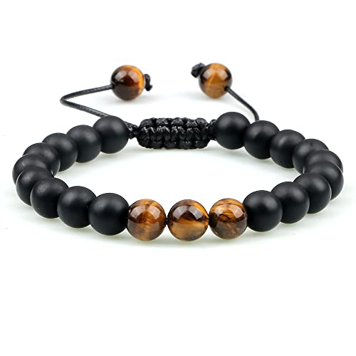 Bracelet oeil de tigre ajustable fini les bijoux trop grands ou trop petits