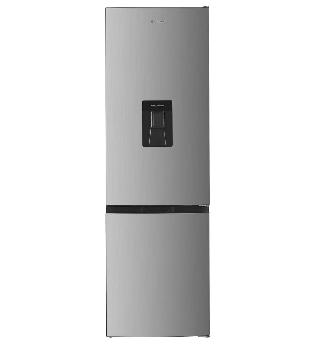 GEDTECH GCB262SL Réfrigérateur combiné congélateur bas 262L Argent Classe E